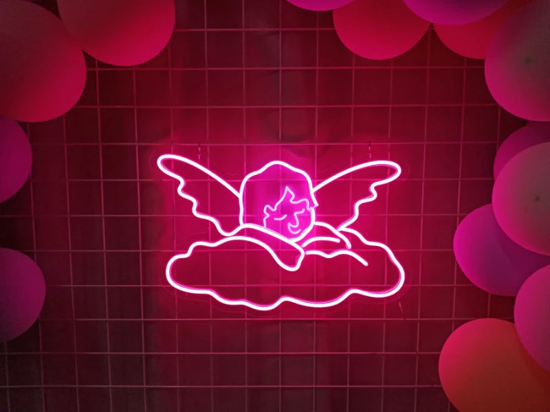 Angel Baby LED Neon Sign