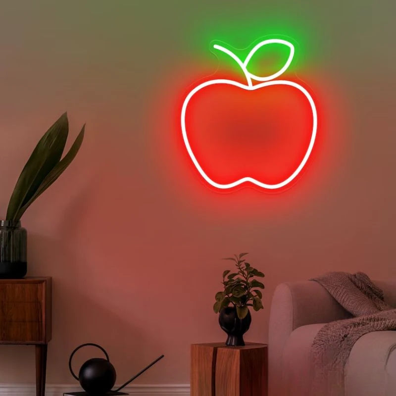 Apple Fruit Neon Sign