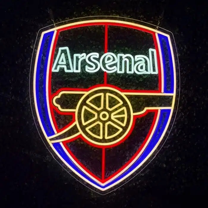Arsenal FC Logo Neon Sign LED Light