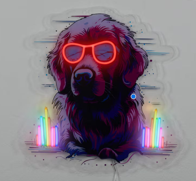 Aesthetic Digital Printed LED Neon Sign