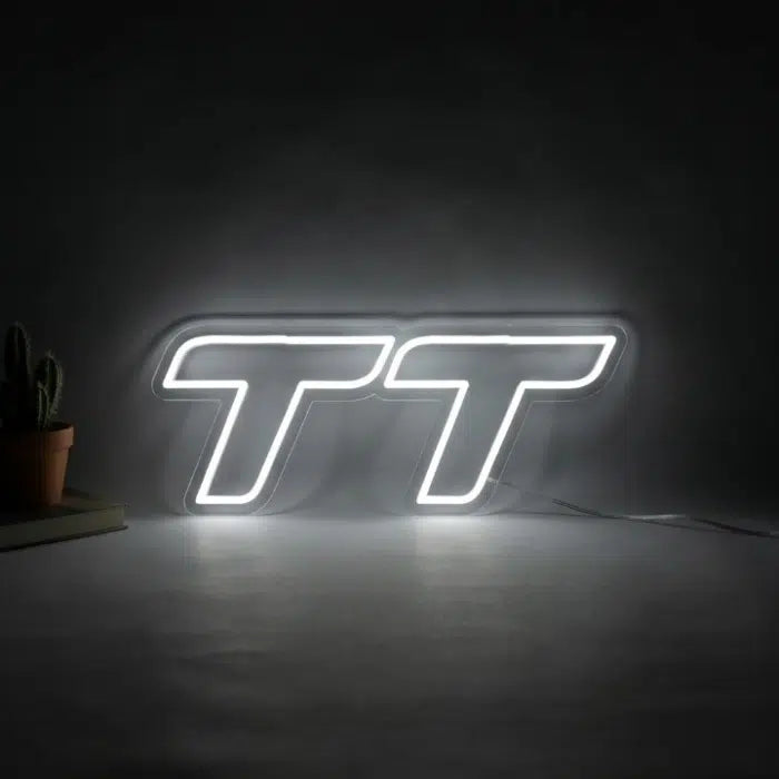 Audi TT Logo Neon Sign LED Light