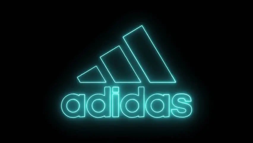 Adidas logo Neon Sign
