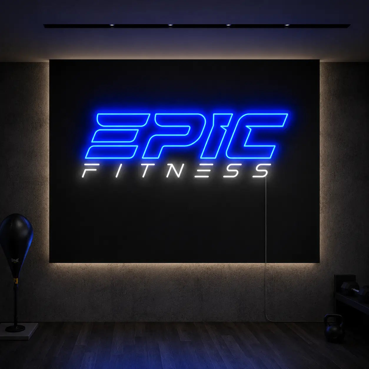 Epic Fitness Logo Neon Sign LED Light