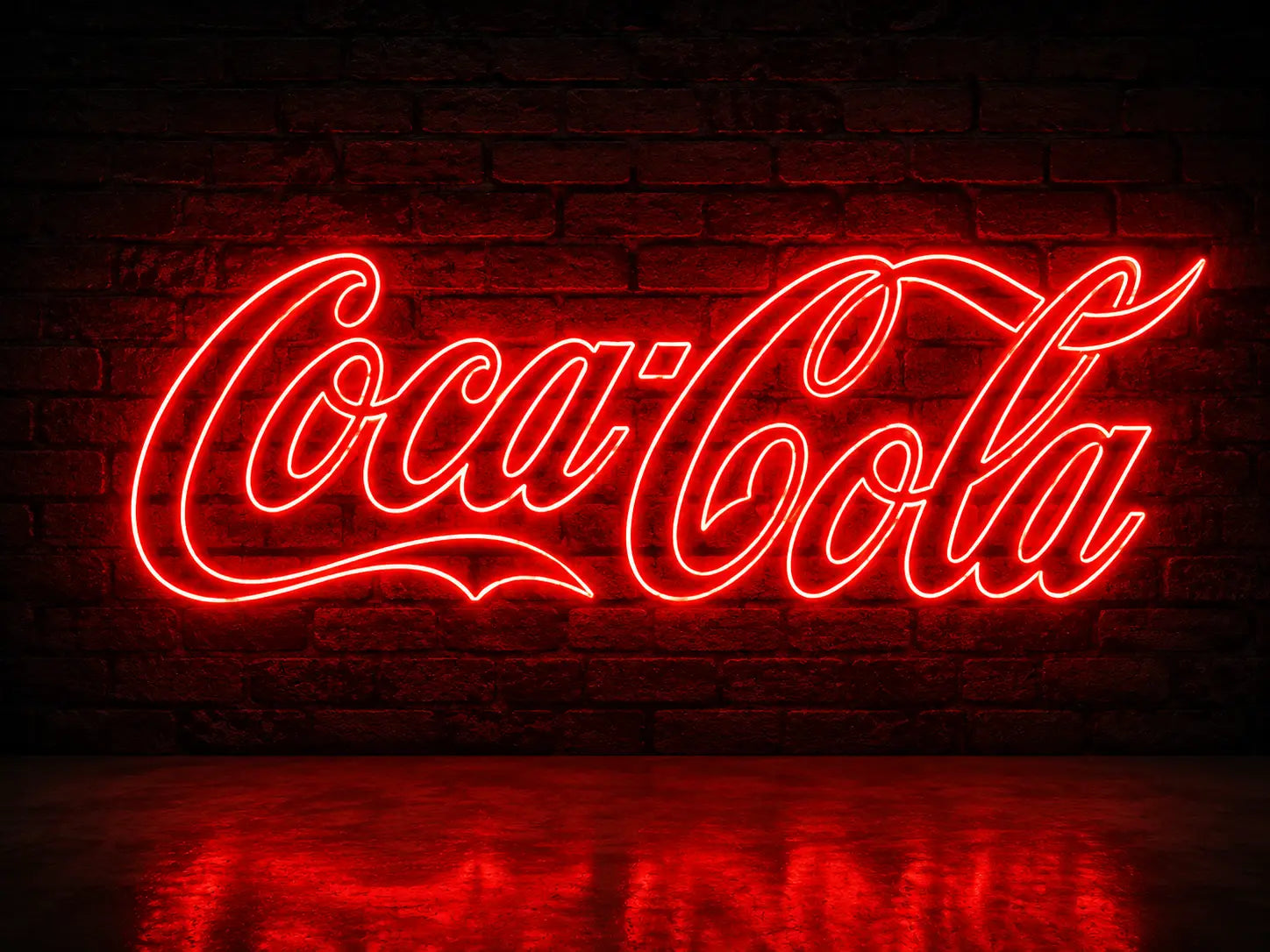 Coca Cola logo Neon Sign