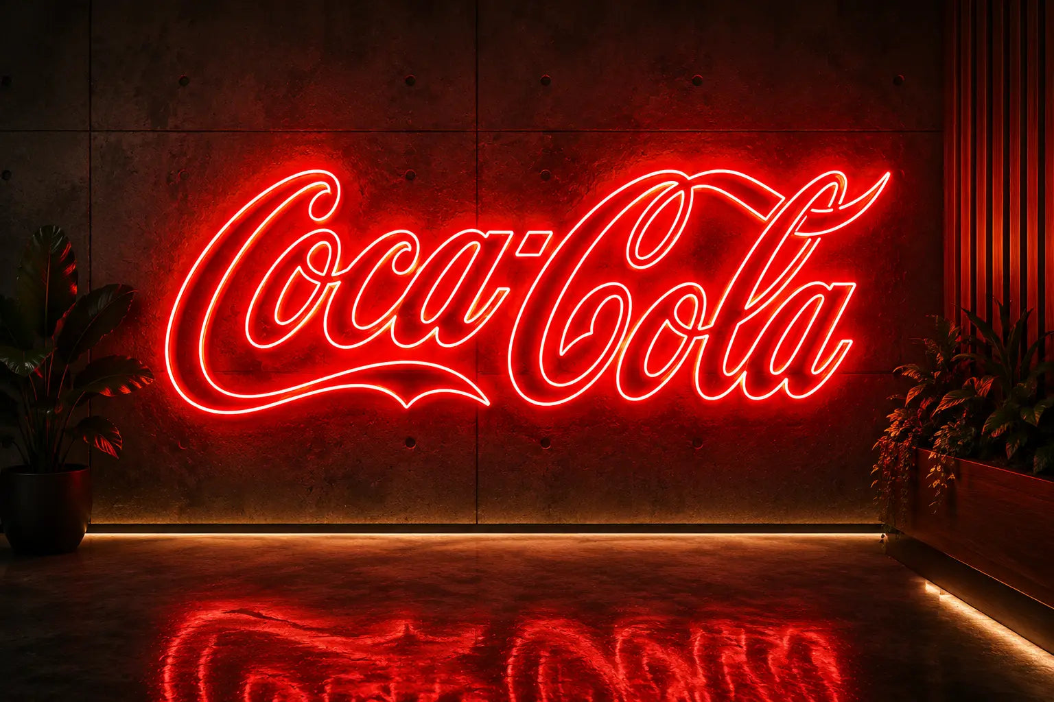 Coca Cola logo Neon Sign