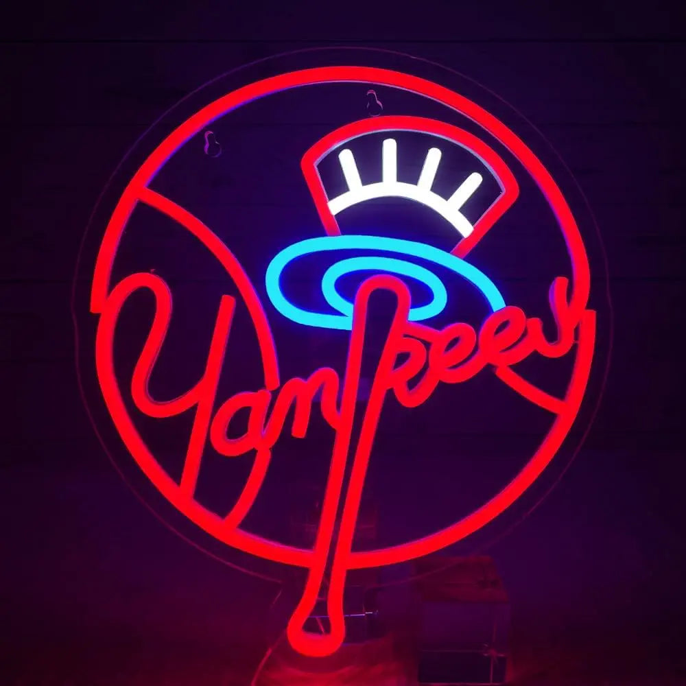 Neon Logo New York Yankees