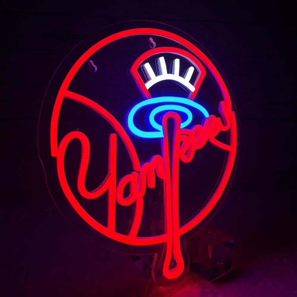 Neon Logo New York Yankees