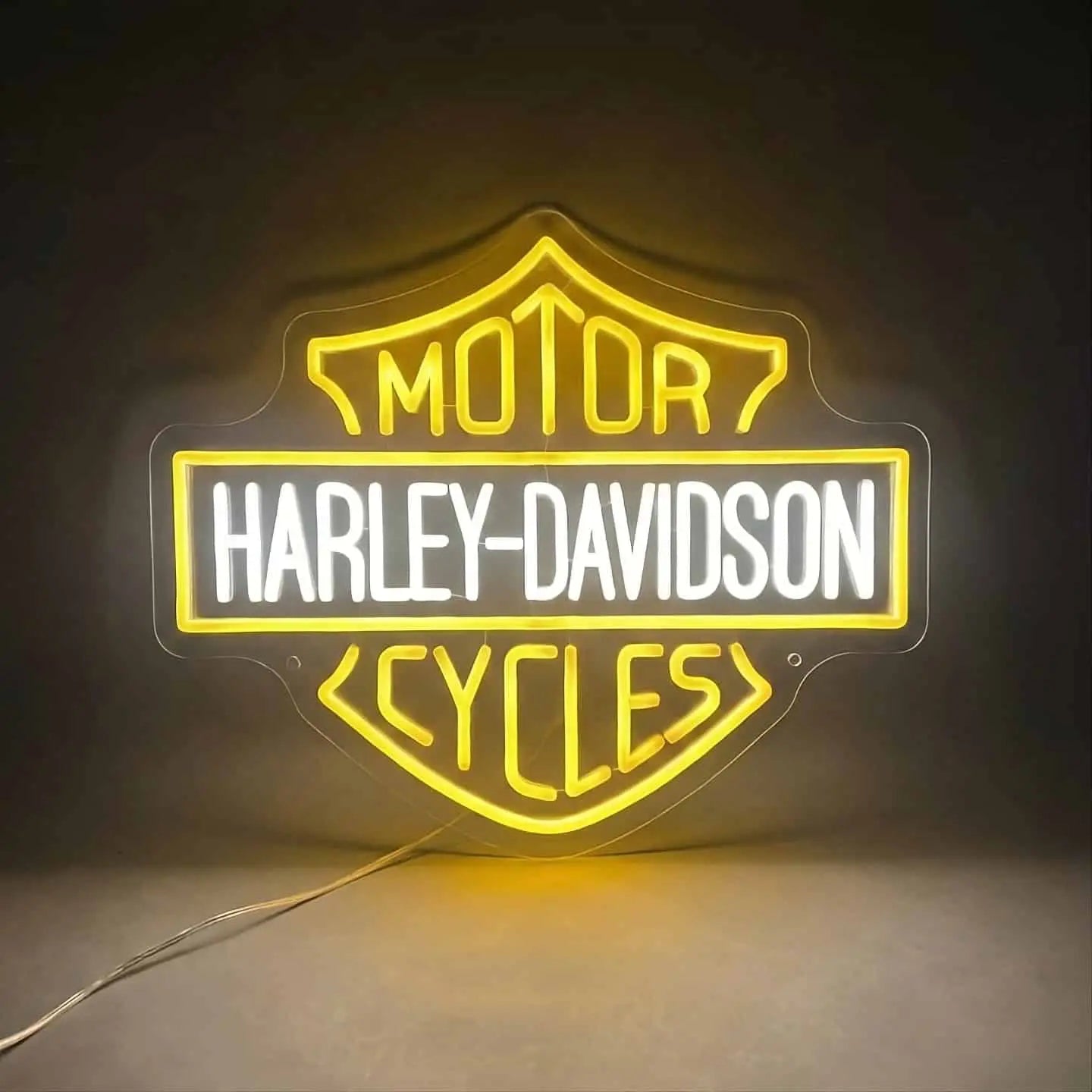 Neon Logo Harley Davidson