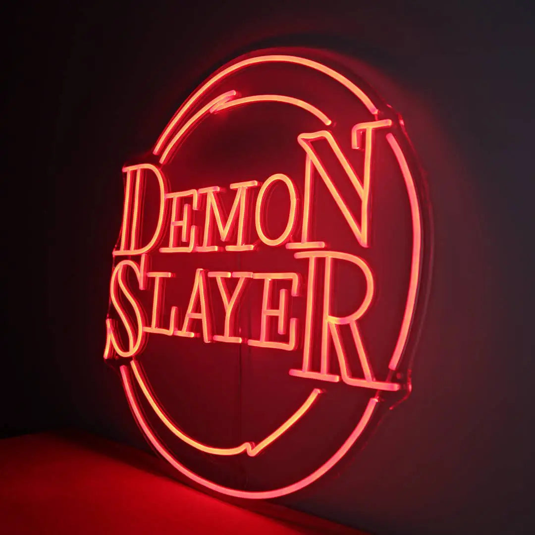 Neon Logo Ford Mustang