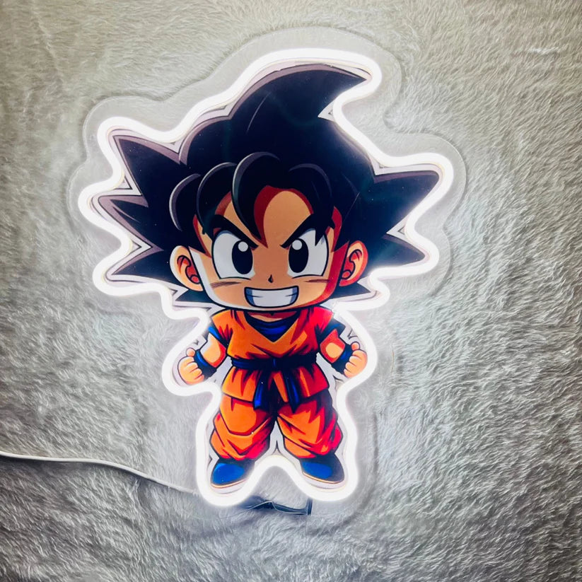 Baby Goku Neon Sign