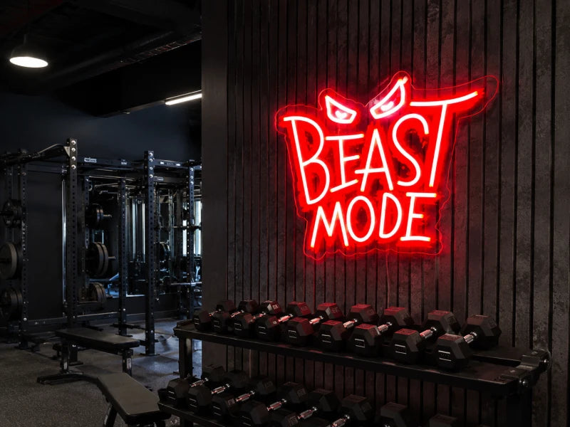 Beast Mode Neon Sign
