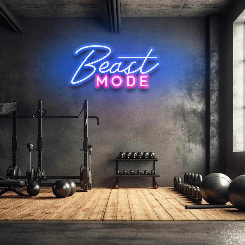 Beast Mode Neon LED Sign