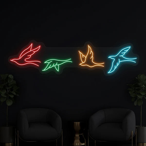 Birds Neon Sign