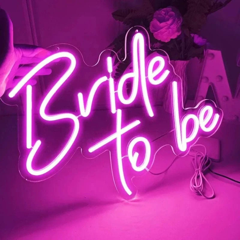 Bride To Be LED Neon Lights
