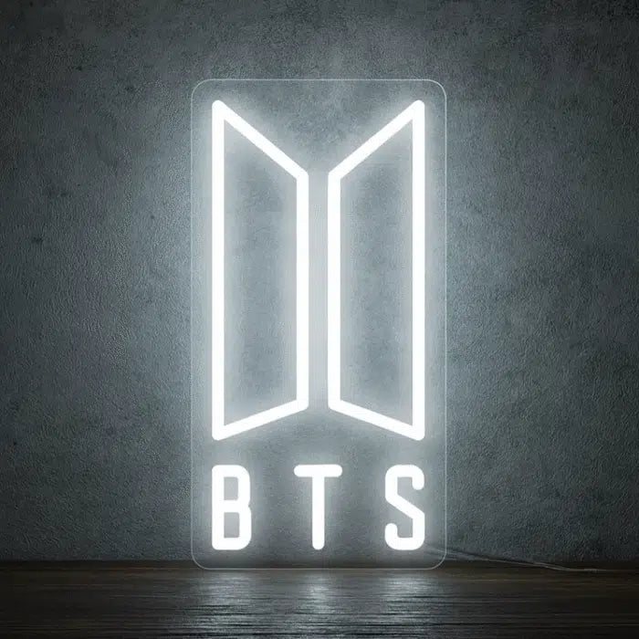 BTS Logo Neon Sign LED Light