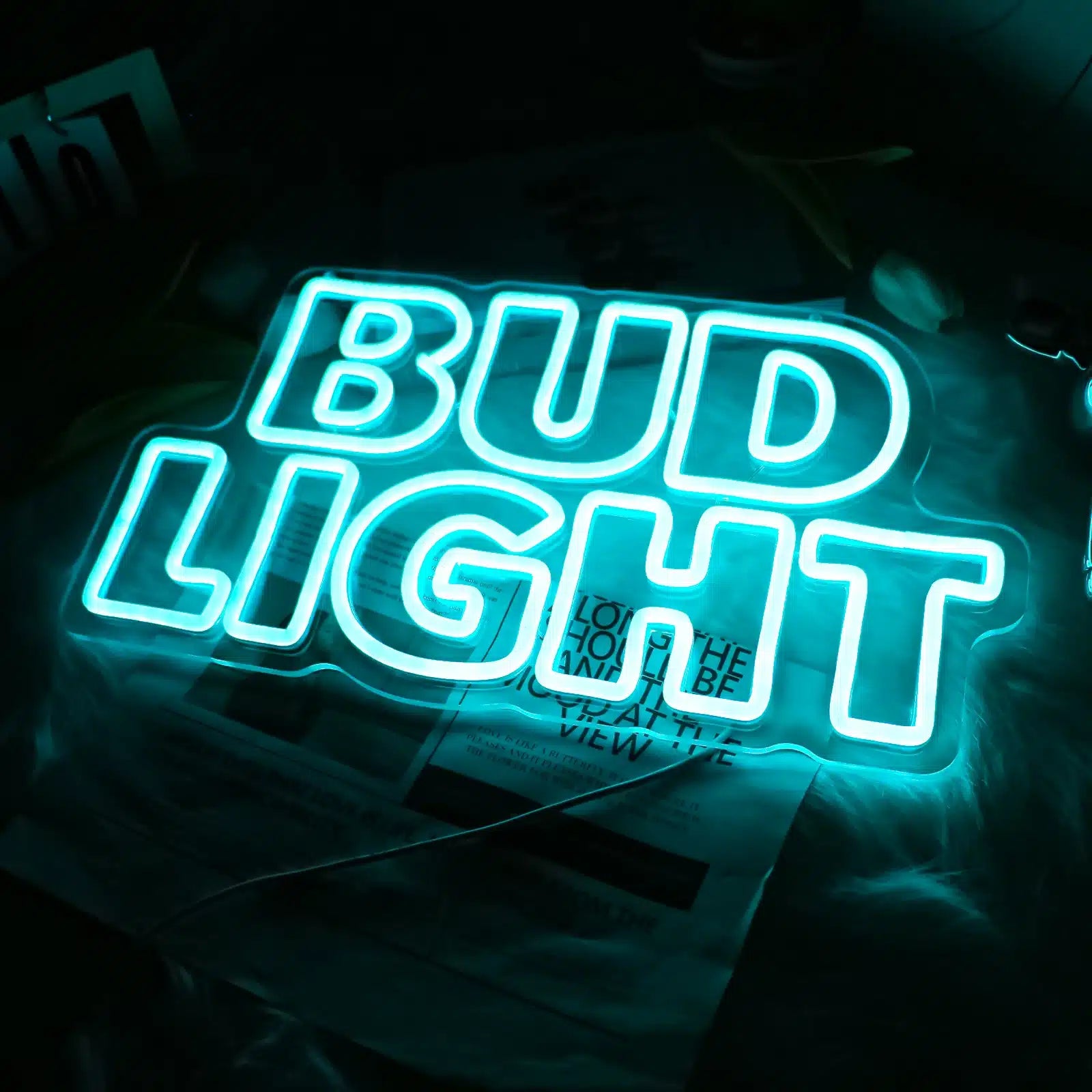 Bud Light Logo Neon Sign LED Light