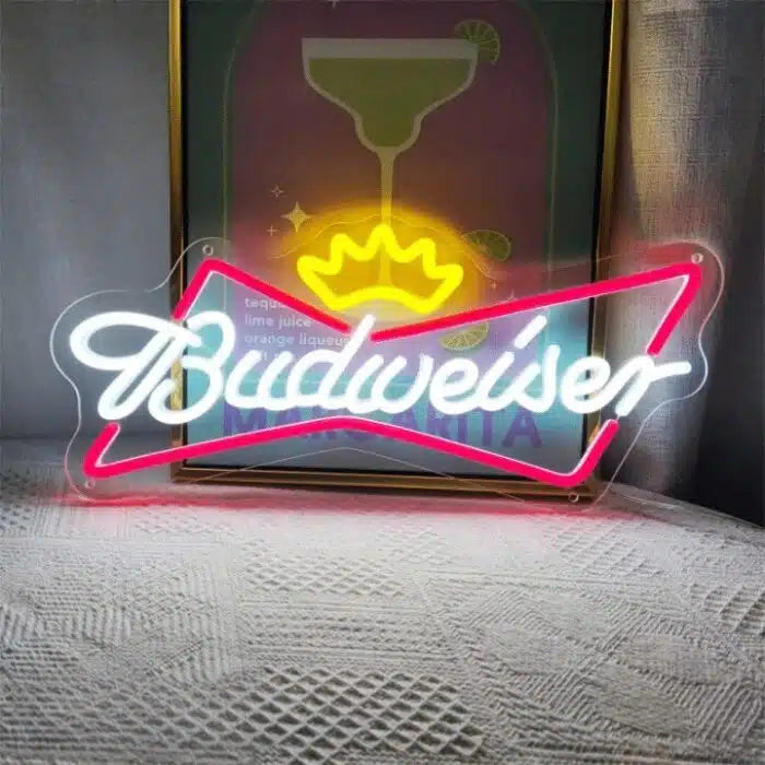 Budweiser Logo Neon Sign LED Light