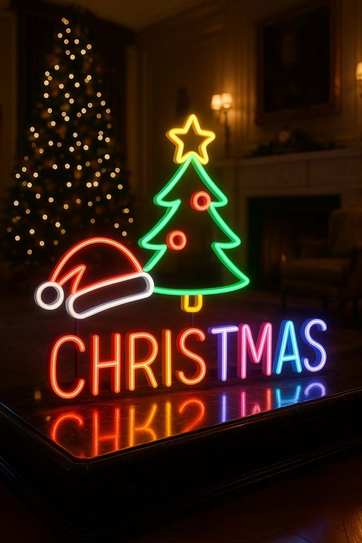 Christmas Tree Neon Sign