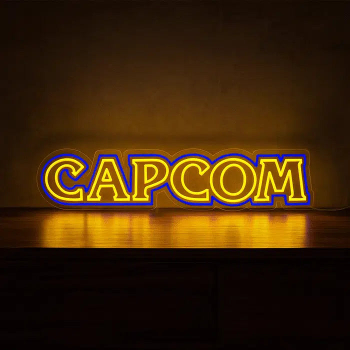 Capcom Logo Neon Sign LED Light