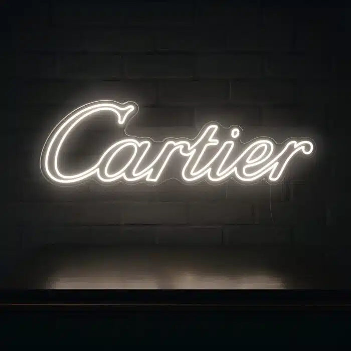 Cartier Logo Neon Sign LED Light