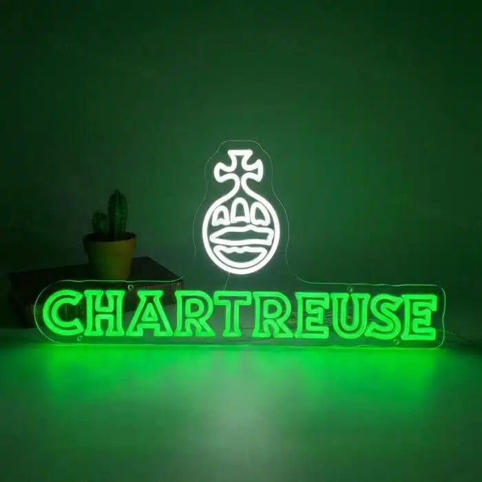 Chartreuse Logo Neon Sign LED Light