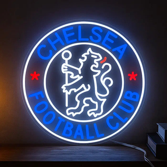 Chelsea FC Logo Neon Sign LED Light