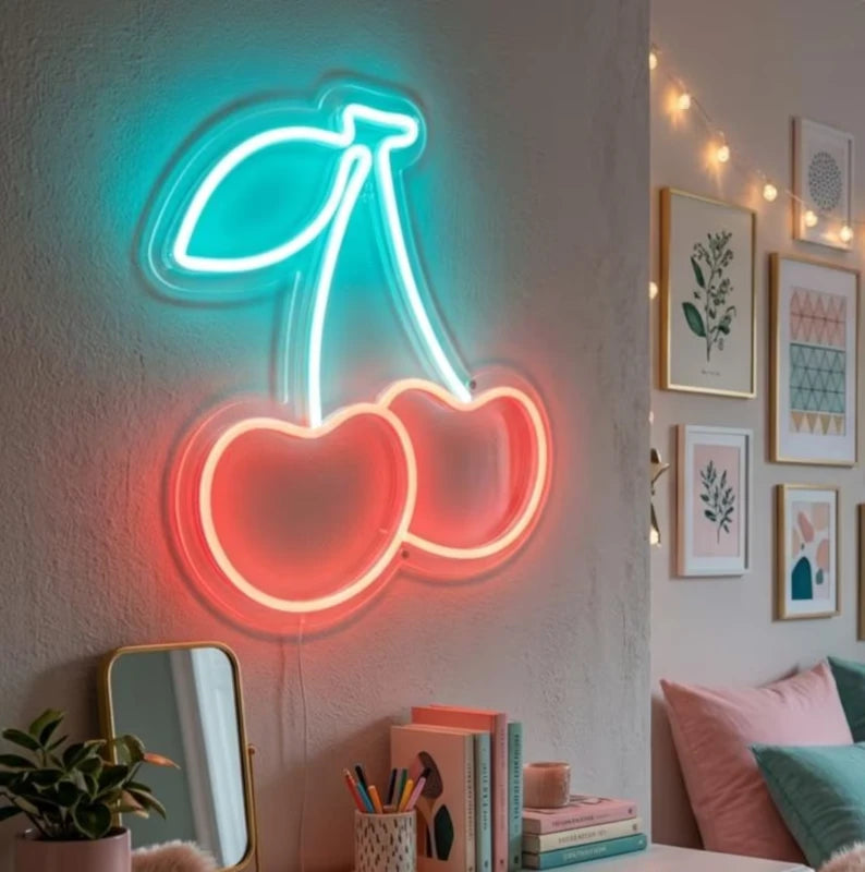 Cherry Neon LED Sign