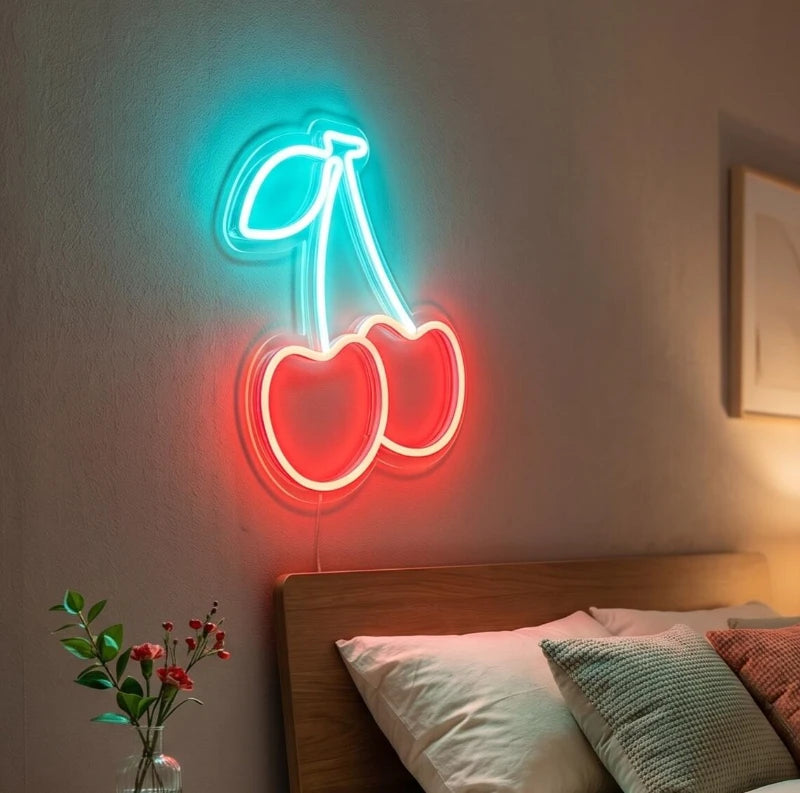 Cherry Neon LED Sign
