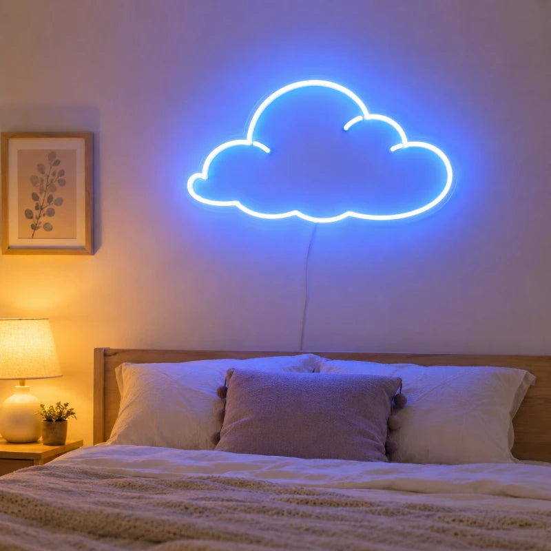 Cloud Neon Sign Board