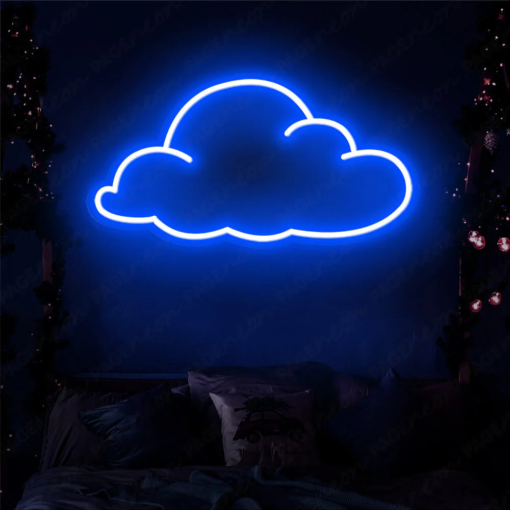 Cloud Neon Sign Board