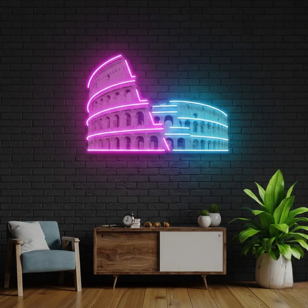 Colosseum Personalised LED Neon Sign