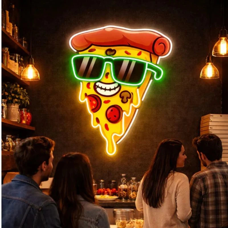 Cool Pizza Neon Wall Sign