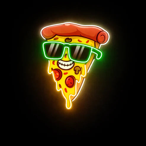 Cool Pizza Neon Wall Sign
