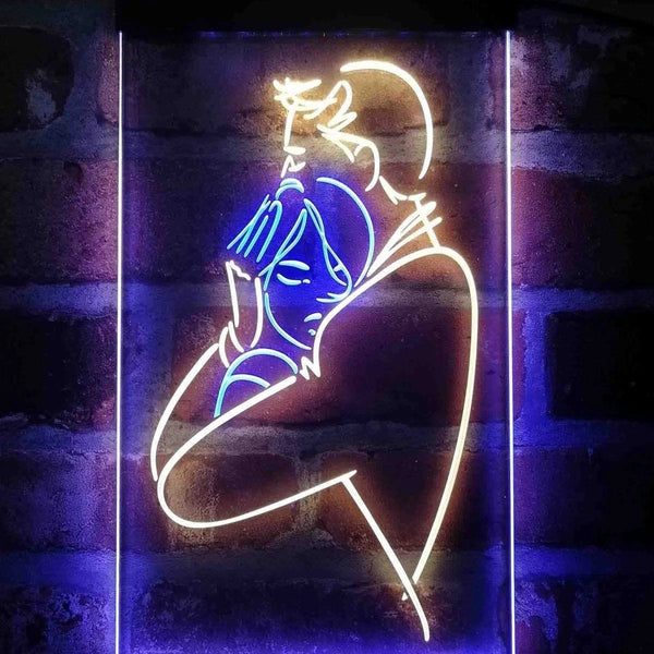 Couple Hug LED Neon Sign