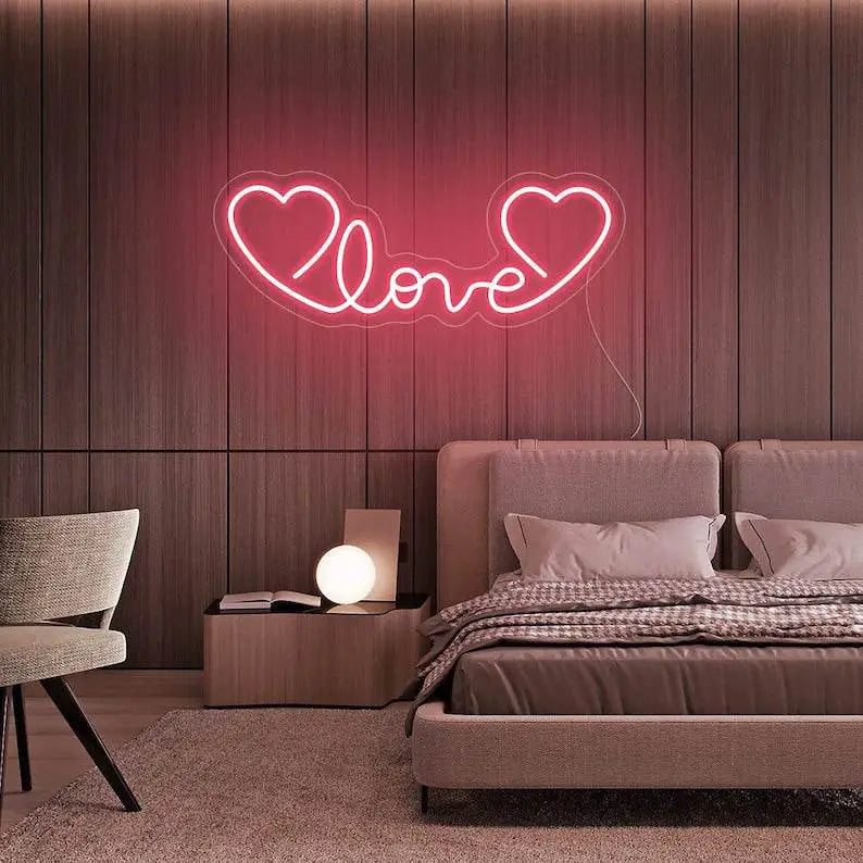Couple Neon Love Light Sign