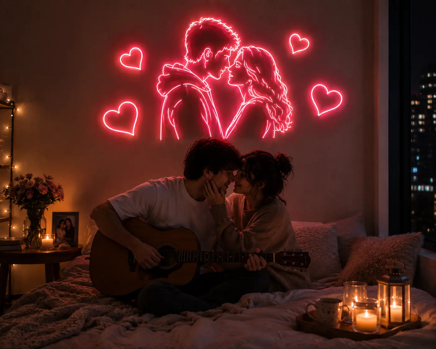 Every Love Story Is Beautiful Neon Sign