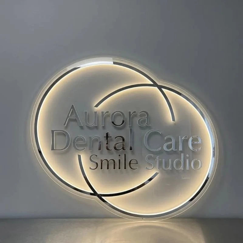 Custom 3D Illuminated Backlit Acrylic Sign