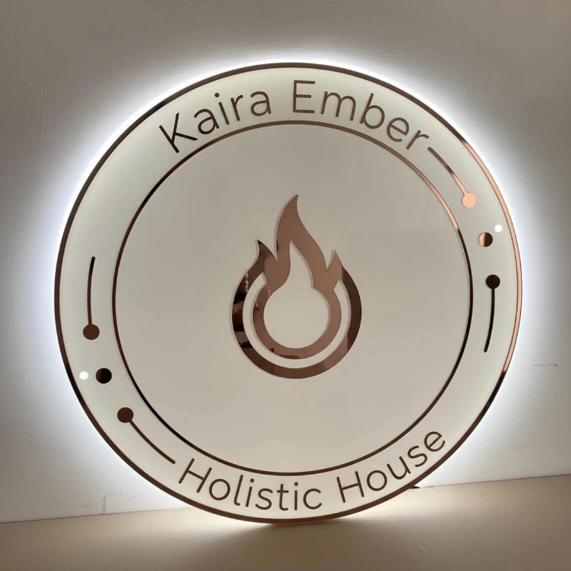 Custom Acrylic Backlit Sign