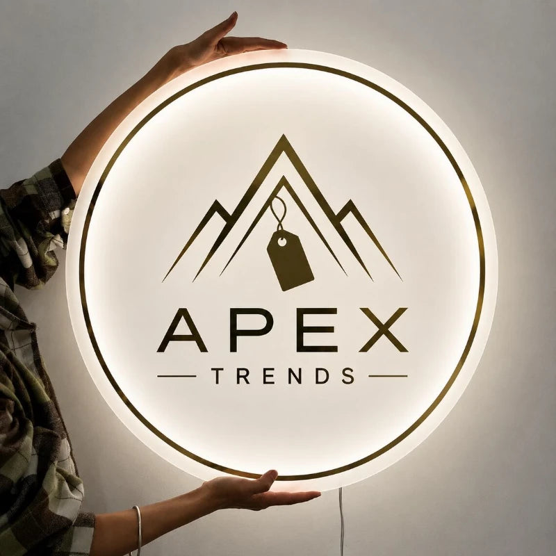 Custom Acrylic Business Backlit Logo Sign
