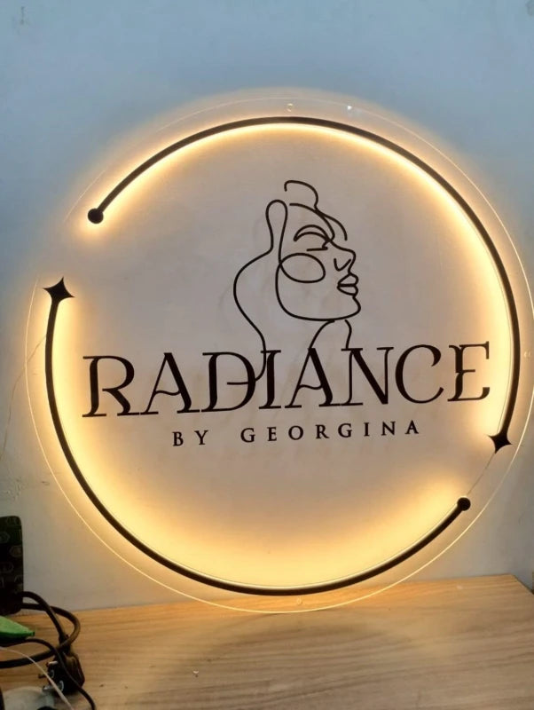 Custom Acrylic Rectangle Sign