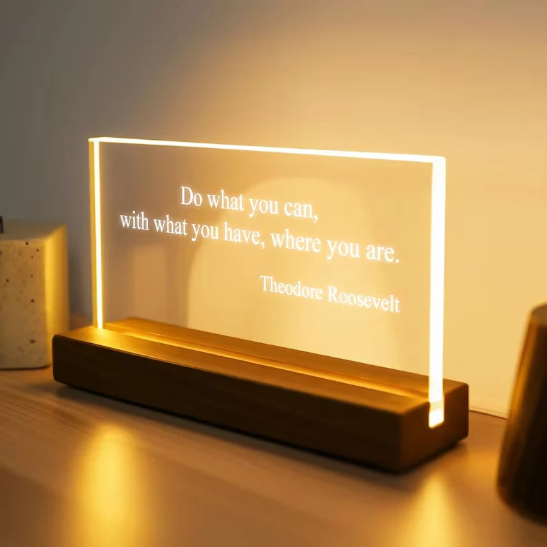 Custom Engraved LED Night Light