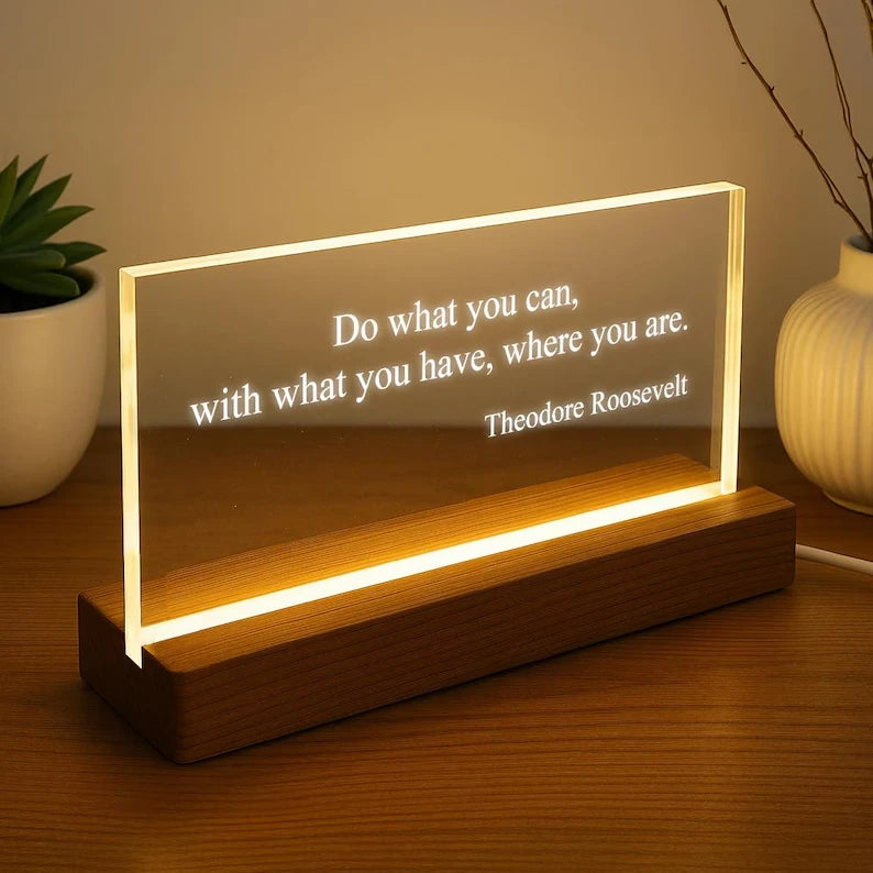 Custom Engraved LED Night Light