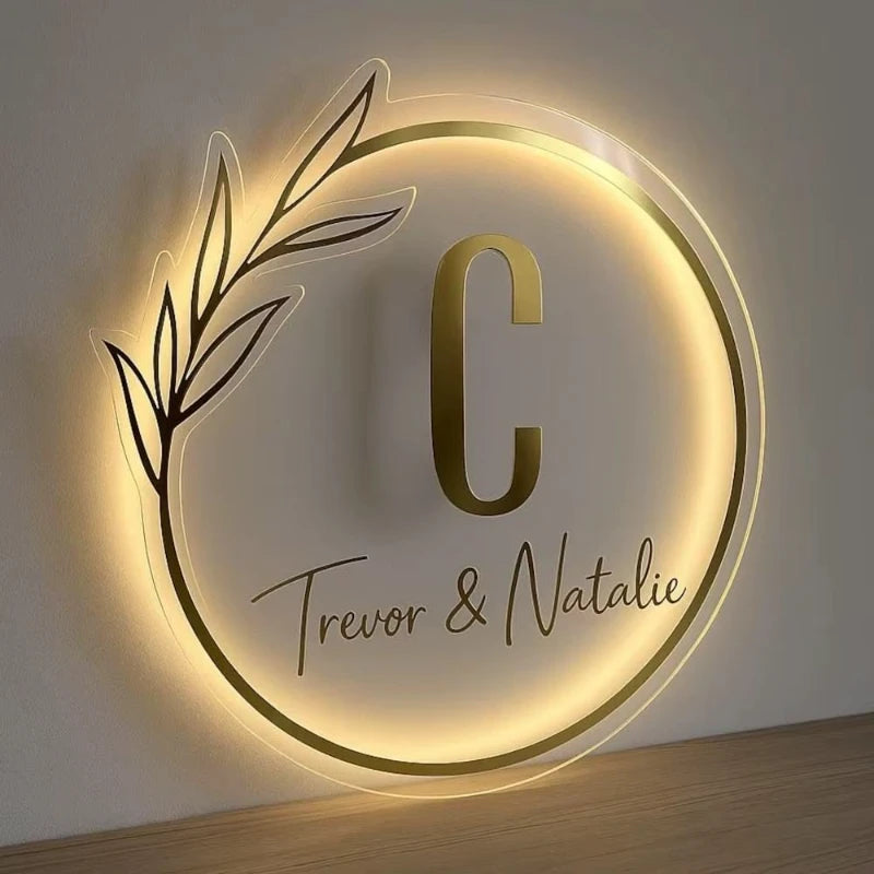 Custom LED Acrylic Neon Sign 12v Pendant Light