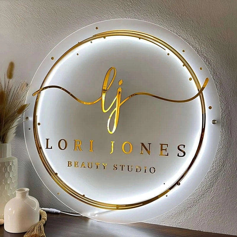 Custom LED Backlit Sign Acrylic LED Logo