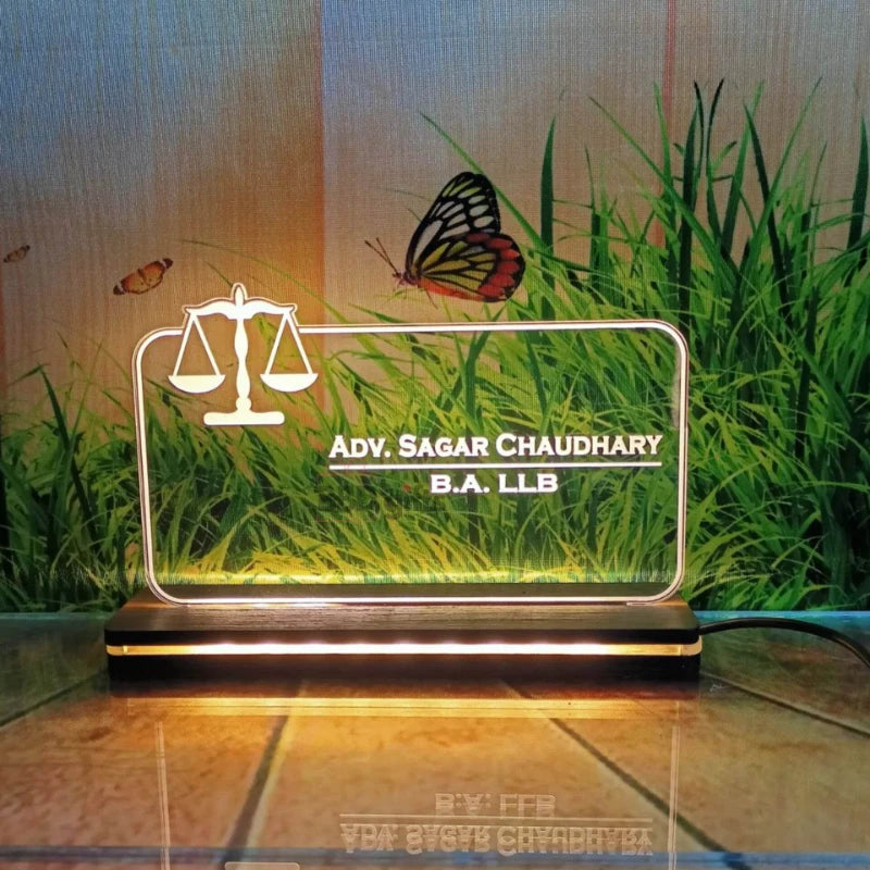 Custom LED Table Top For Advocates
