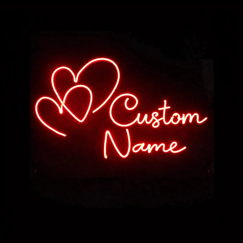 Couples Customized Neon Name Light Frames - Neon Mantra