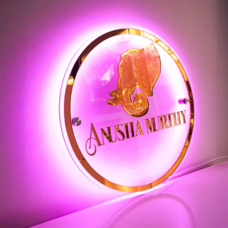 Customized 3D Acrylic LED Business Logo Sign