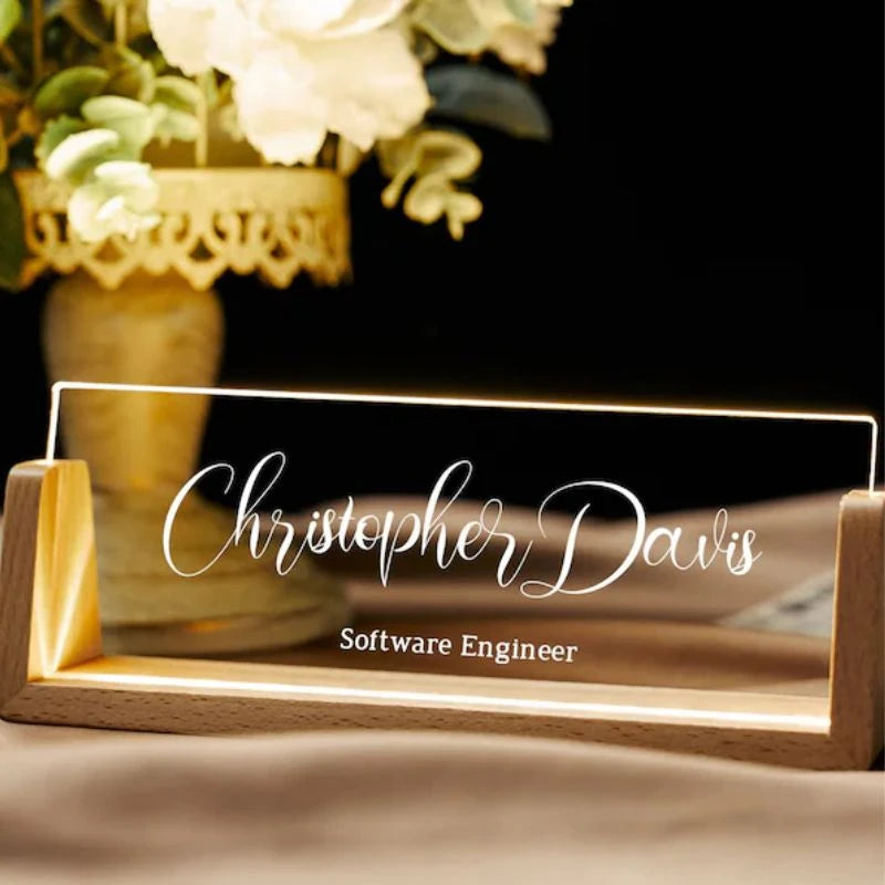 Customized LED Name Plate