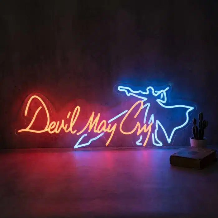 Devil May Cry Logo Neon Sign LED Light