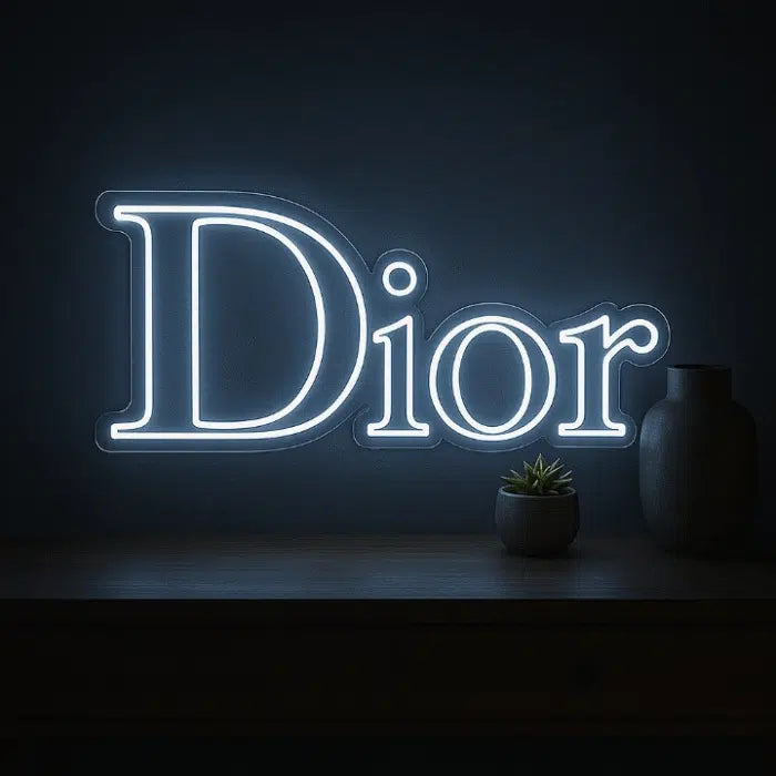 Dior Logo Neon Sign LED Light